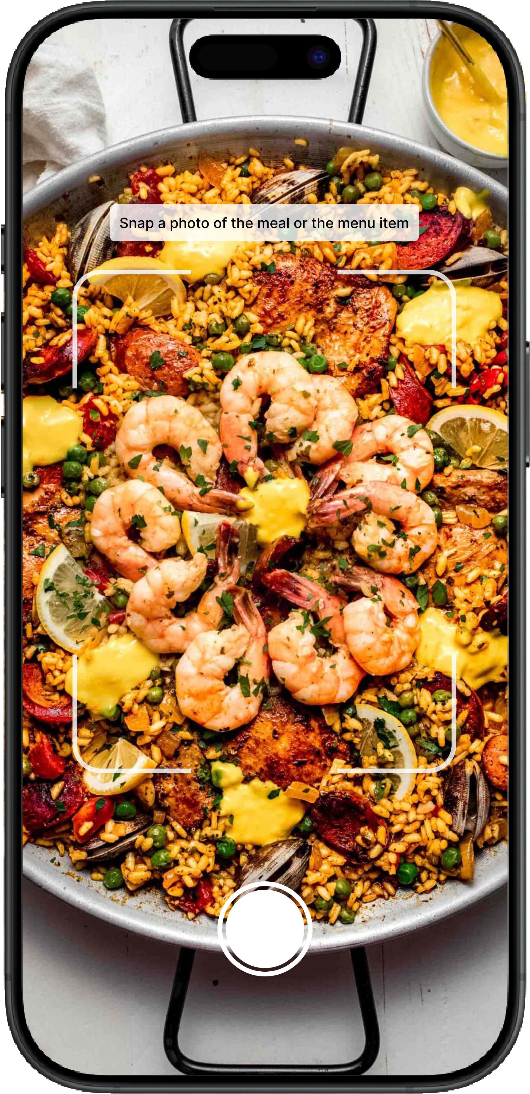 Just snap a picture of your meal